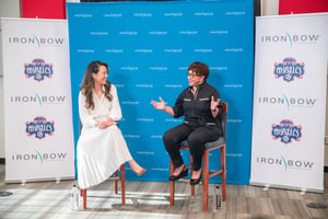Iron Bow fireside chat with Sheila Johnson