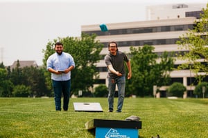 Iron Bow Technologies Employees at Company Picnic